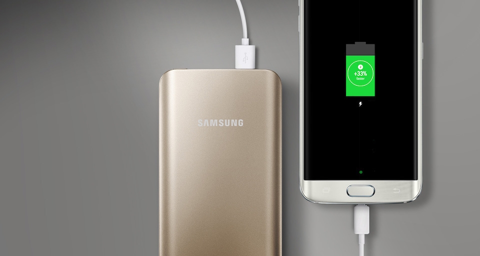 Samsung Fast Charge chỉ tốn khoảng 90 phút để sạc đầy pin Galaxy Note 5.