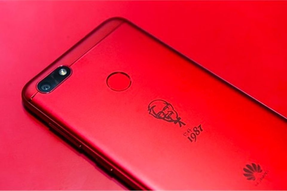 KFC ra mắt smartphones hợp tác cùng Huawei Smartphone