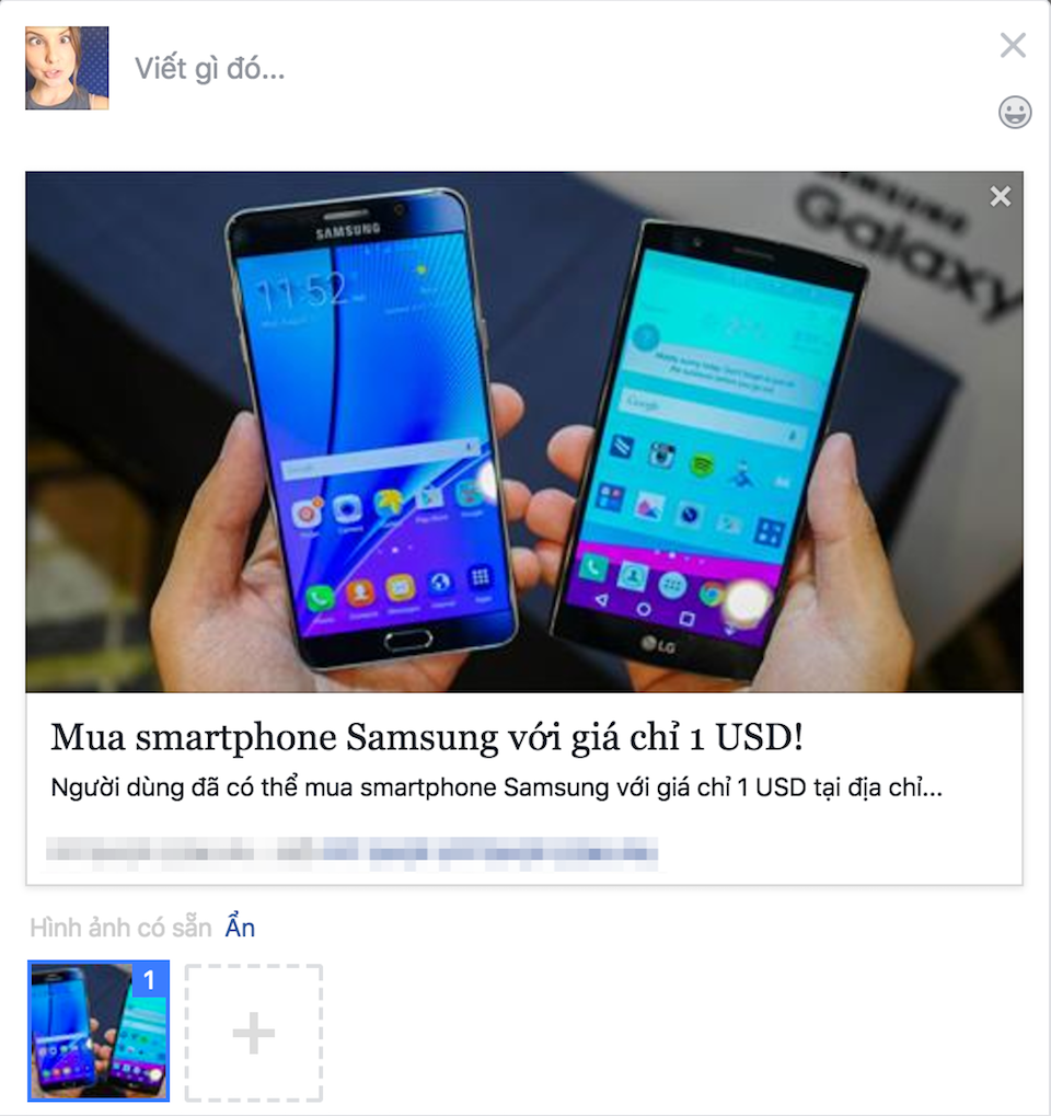 Facebook sẽ dừng tính năng chia sẻ tiêu đề, mô tả cũng như hình đại diện khi chia sẻ link trên Fanpage.