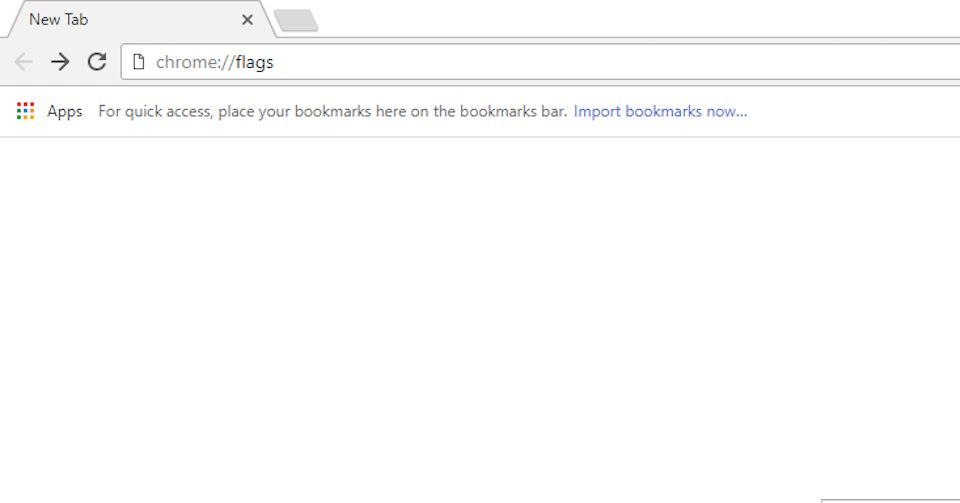 Cách sao lưu mật khẩu trên trình duyệt Chrome Truy cập địa chỉ Chrome Flags.