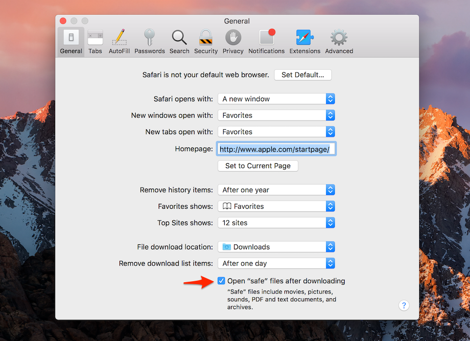 Bỏ chọn ở phần có dấu mũi tên màu đỏ