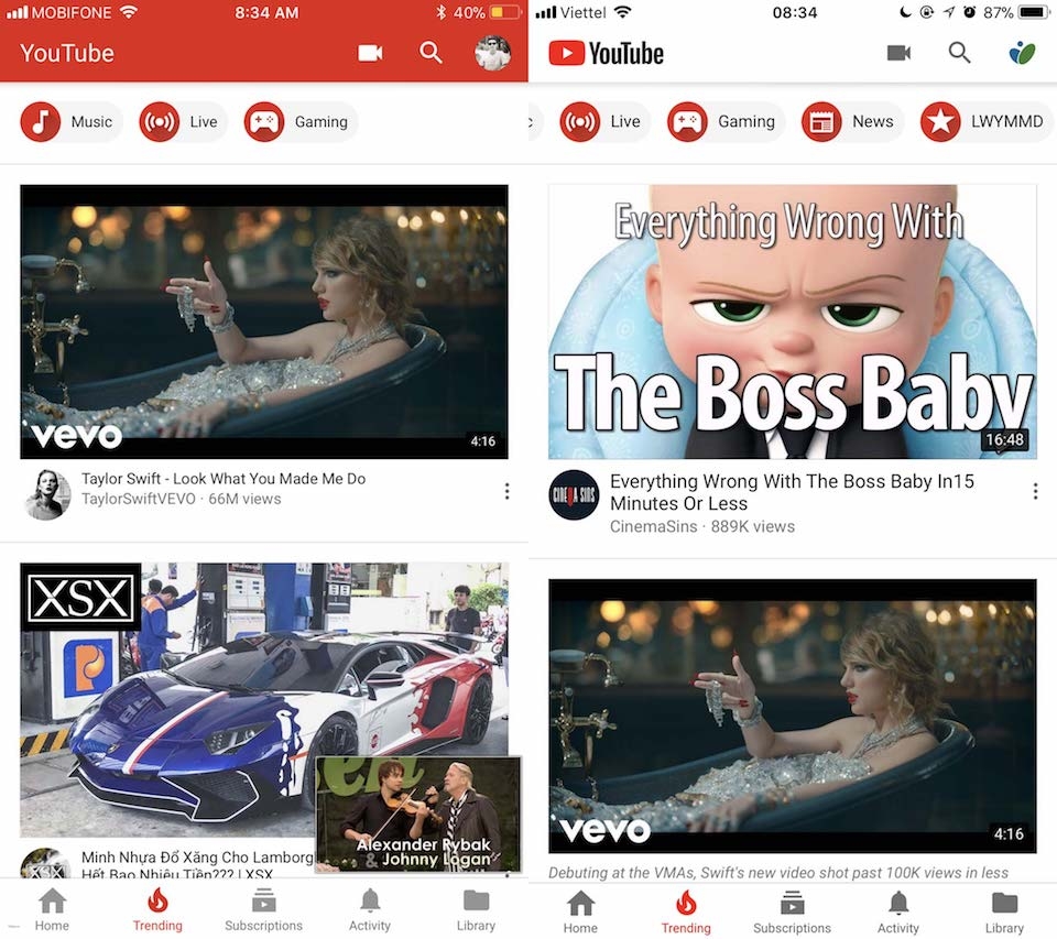 Logo YouTube nay đã 