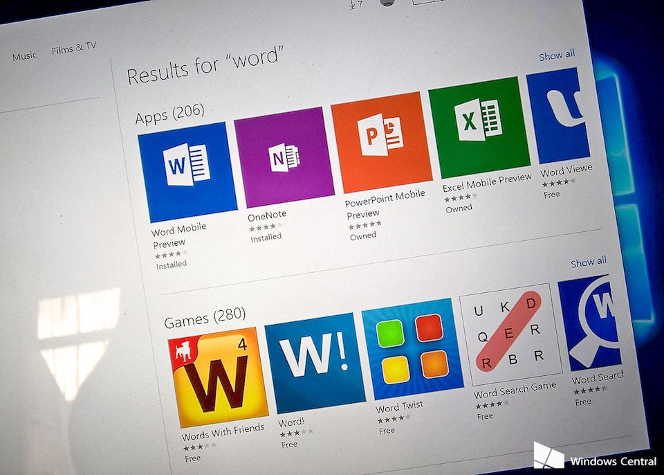 Microsoft Office chính thức có mặt trên Windows Store Sự ra mắt của Office trên Windows Store được xem là bước tiến mới của Microsoft
