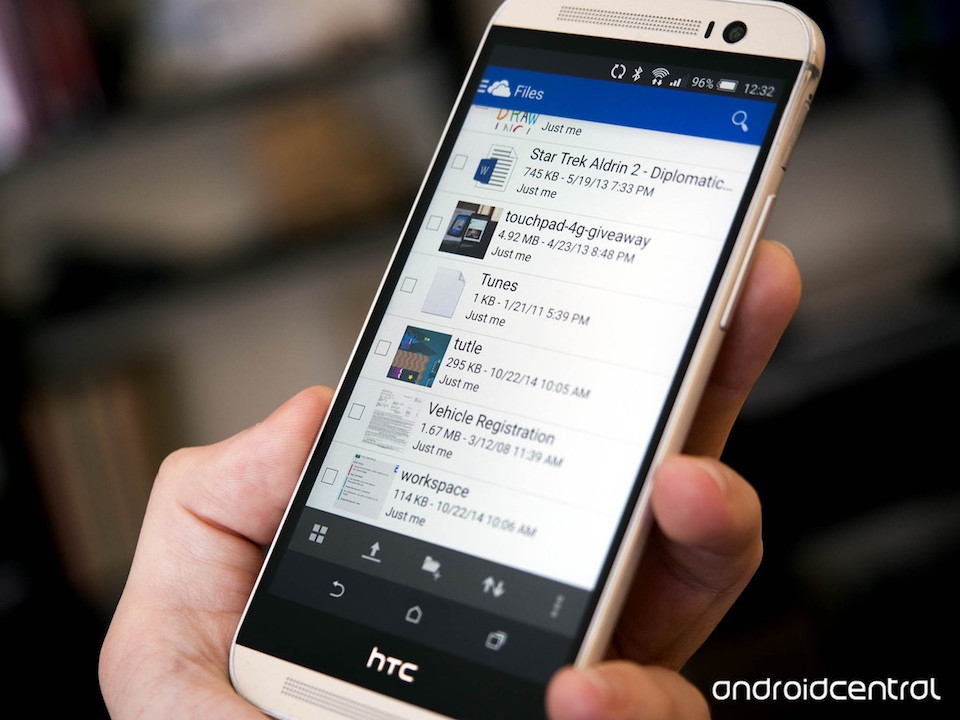 Phần mềm lưu trữ đám mây miễn phí tốt nhất Android Ứng dụng lưu trữ đám mây OneDrive.
