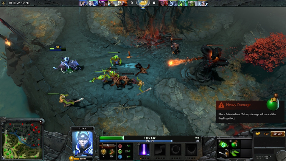 Tựa game Dota 2.