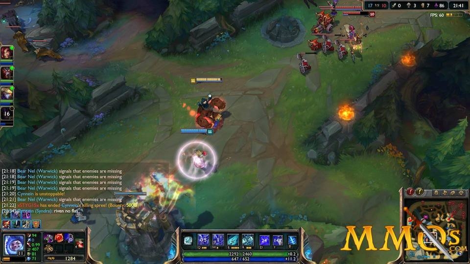 Tựa game Liên Minh Huyền Thoại.