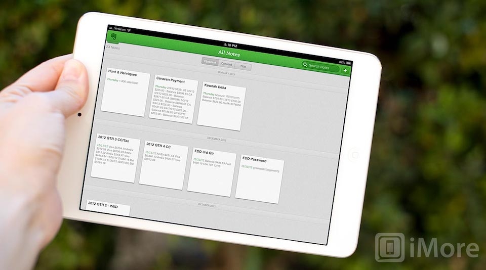 Những ứng dụng cho iPad mà bạn nên dùng Ứng dụng Evernote.