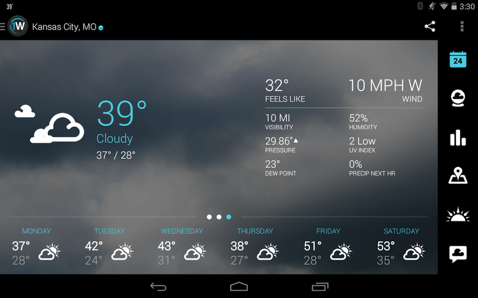 Ứng dụng 1Weather.