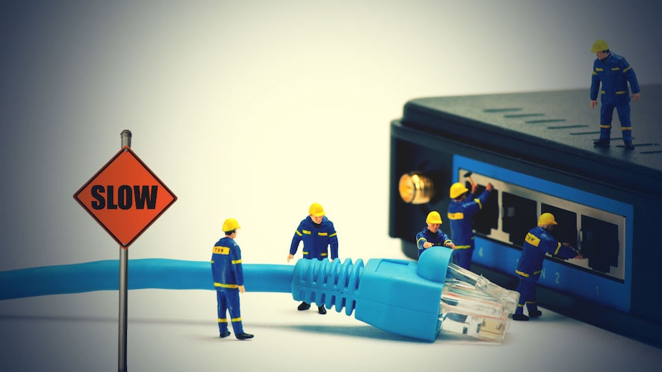 Mạng chậm cũng là một vấn đề khiến chúng ta đau đầu