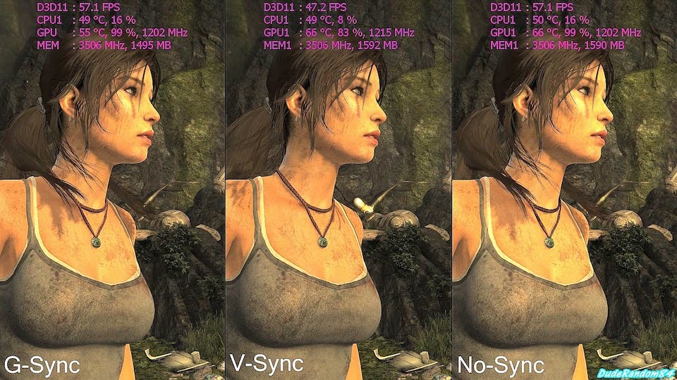 Nên mua card màn hình hãng nào giữa Nvidia và AMD? Ví dụ của công nghệ đồng bộ hình ảnh G-Sync