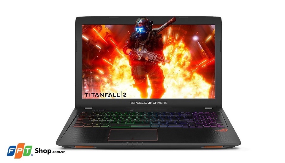 Thiết kế của laptop chơi game Asus GL553VD-FY175