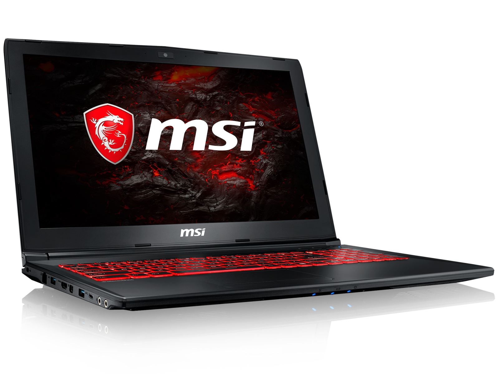 Thiết kế của laptop chơi game MSI GV62 7RD-1600XVN