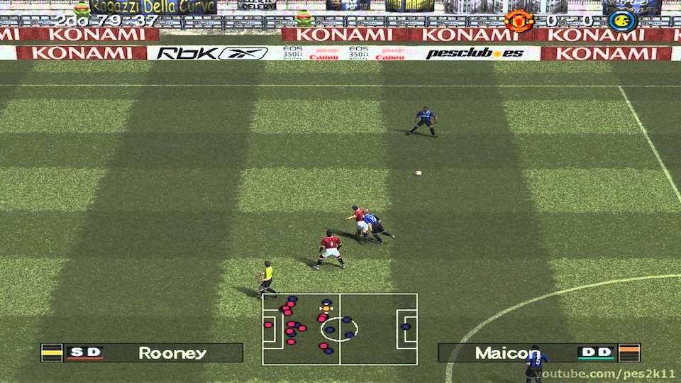 Top game kinh điển trên laptop không thể không chơi Tựa game Pro Evolution Soccer 6.