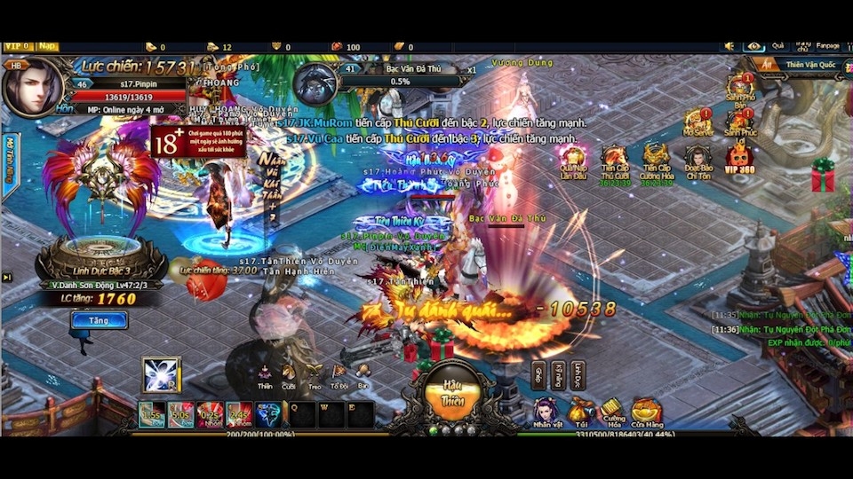 Game Vũ cực thiên hạ.