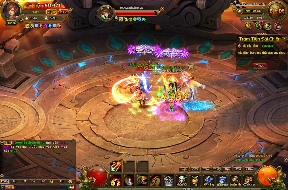 Game Bách chiến vô song.
