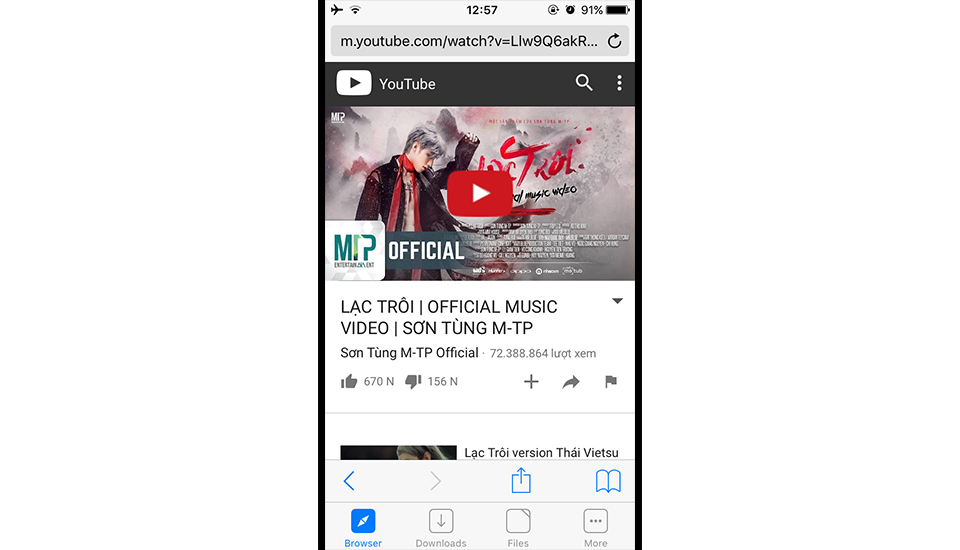 3 thủ thuật iPhone siêu hay mà bạn nên biết Khởi chạy video và tải về
