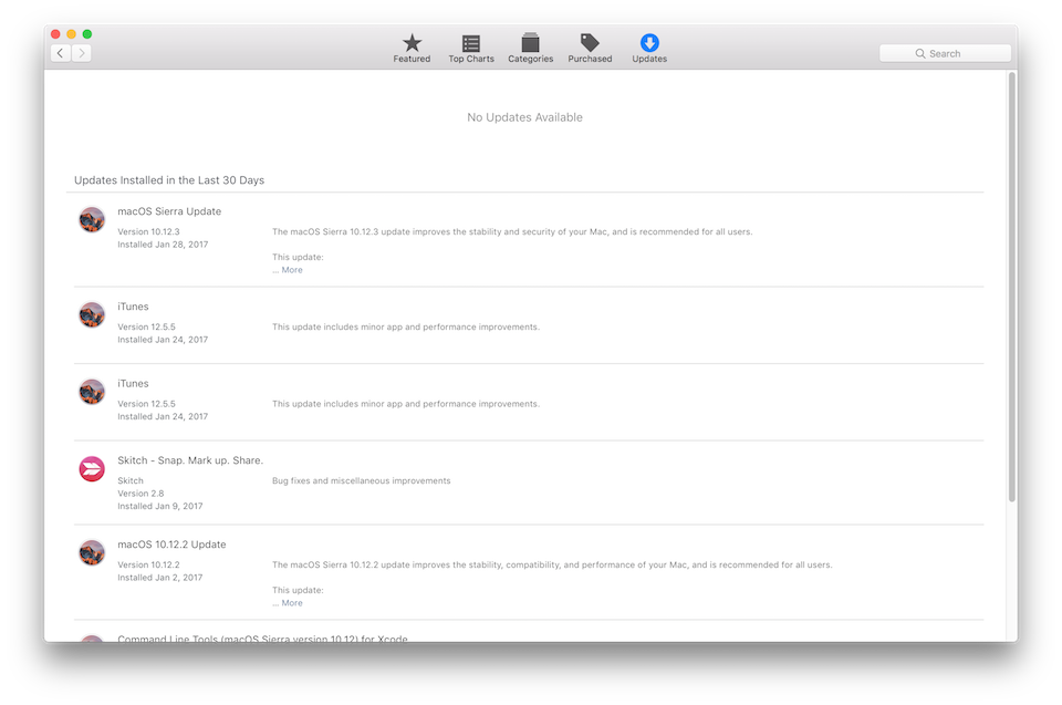 Cập nhật phần mềm thường xuyên