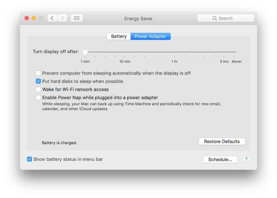 Kích hoạt chế độ tiết kiệm pin