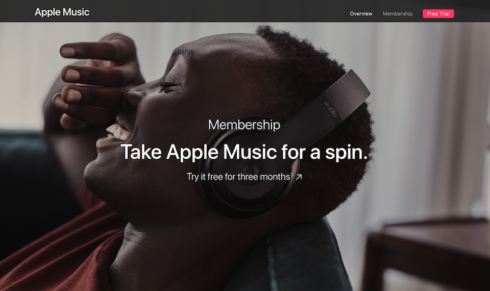 Apple dừng chương trình dùng thử miễn phí Apple Music Dịch vụ nghe nhạc trực tuyến Apple Music