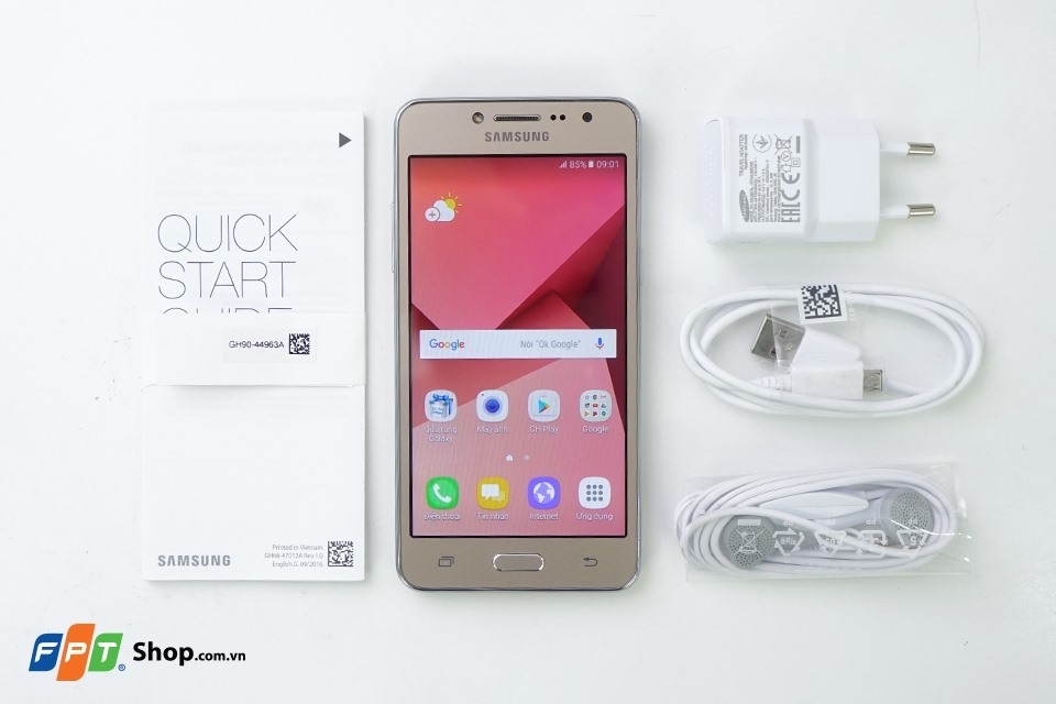 Đánh giá Galaxy J2 Prime: hoàn thiện tốt, cấu hình ổn Thiết kế đơn giản, hiện đại