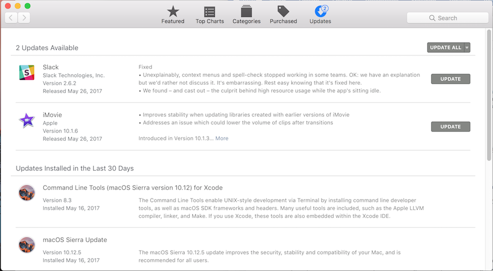 Những cách tiết kiệm pin cho Macbook hiệu quả Liên tục cập nhật phần mềm mới nhất cho máy