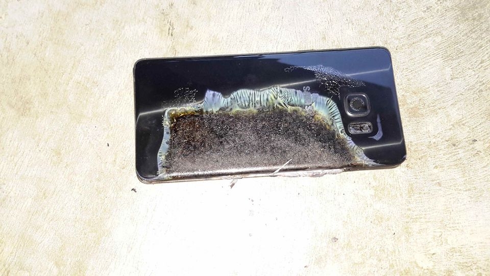 Những smartphone không thành công trong năm 2016 Galaxy Note 7
