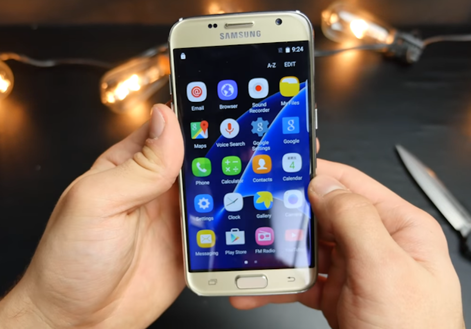 Trên tay Galaxy S8 nhái với camera kép có giá 100USD Giao diện ứng dụng của Galaxy S8 nhái