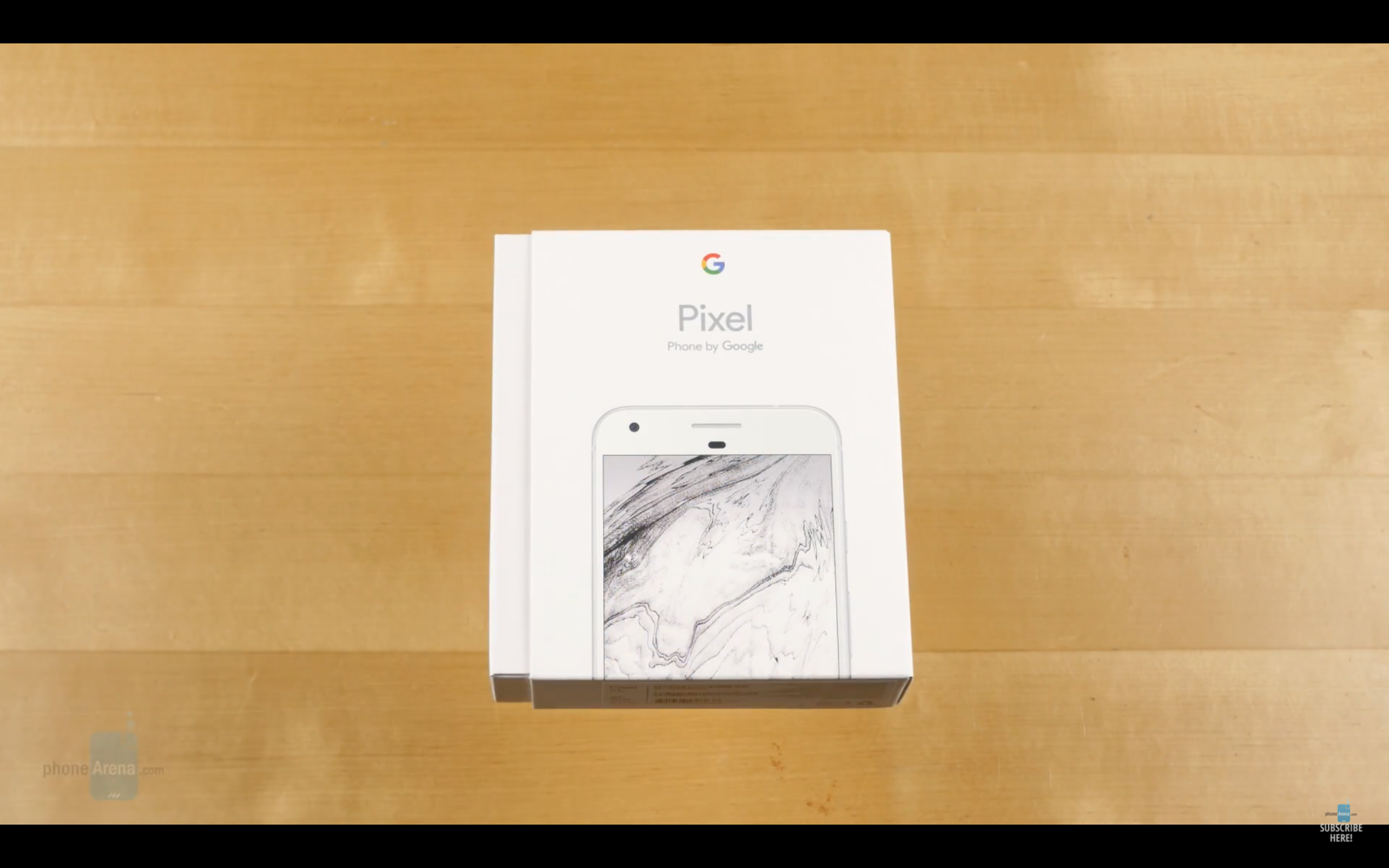 Hộp của Google Pixel XL được làm rất tinh tế