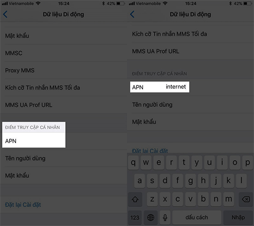 Khắc phục phát 3G Thánh SIM Vietnamobile trên iPhone! (Ảnh 4) Khắc phục phát 3G Thánh SIM Vietnamobile trên iPhone! (Ảnh 4)
