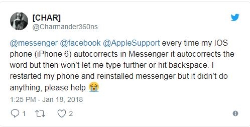 Lỗi Messenger khiến người dùng không thể nhắn tin dài (Ảnh 3)