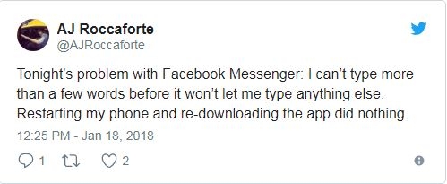 Lỗi Messenger khiến người dùng không thể nhắn tin dài (Ảnh 4)