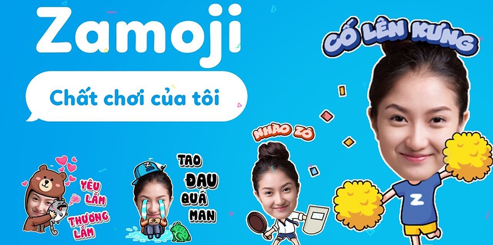 Tạo Sicker chúc Tết cho Zalo, Facebook với Zamoji (Ảnh 1) Tạo Sicker chúc Tết cho Zalo, Facebook với Zamoji (Ảnh 1)