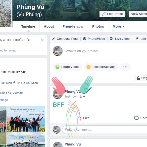 Tổng hợp từ khóa kèm hiệu ứng trên Facebook! (Ảnh 6)