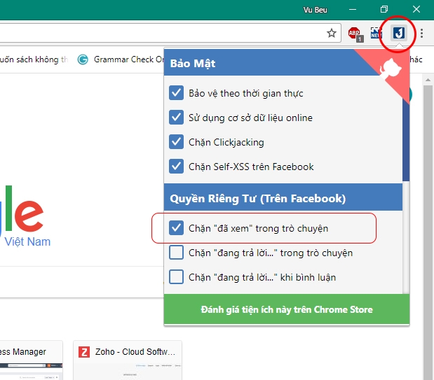 Chặn seen trên Facebook và xem tin nhắn cũ của bạn bè (Ảnh 3) Chặn seen trên Facebook và xem tin nhắn cũ của bạn bè (Ảnh 3)