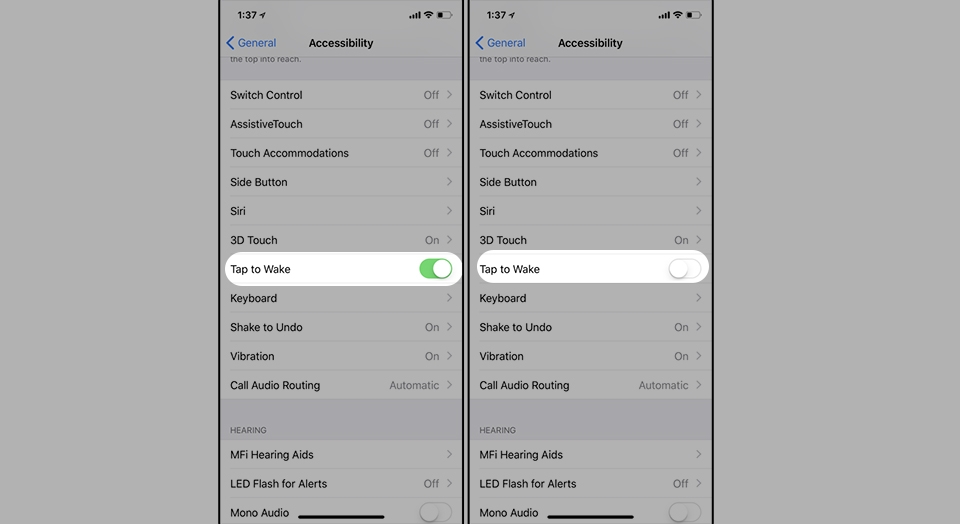 Tắt tự động sáng màn hình để tiết kiệm pin iPhone! (Ảnh 5) Tắt tự động sáng màn hình để tiết kiệm pin iPhone! (Ảnh 5)