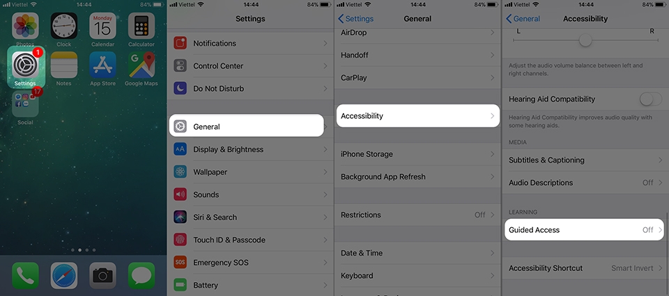 Giới hạn sử dụng App trên iPhone với Guided Access (Ảnh 2)