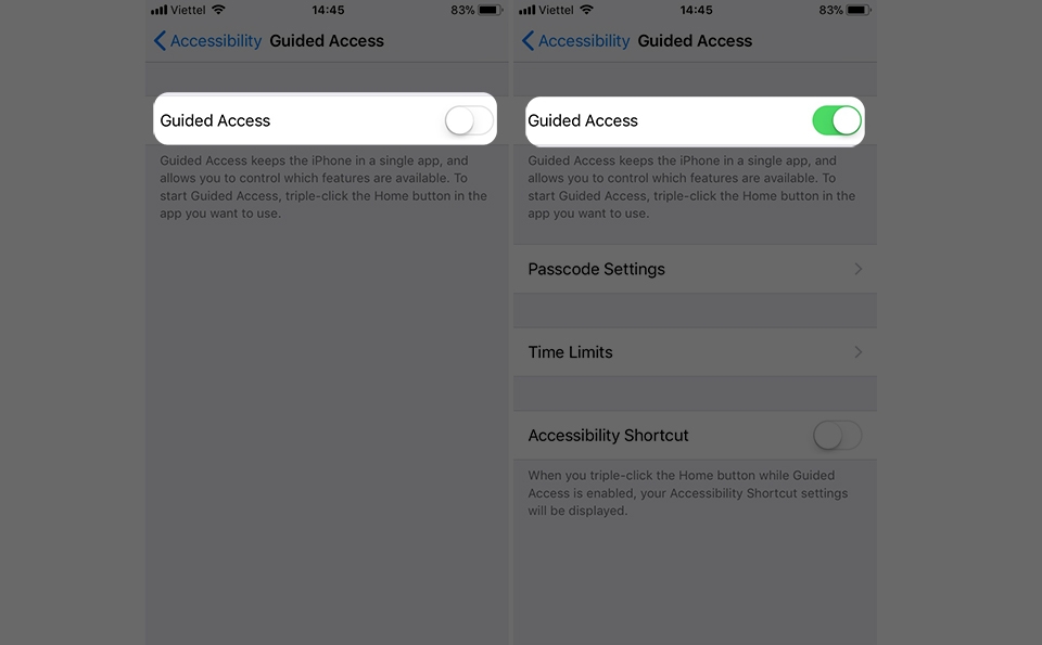 Giới hạn sử dụng App trên iPhone với Guided Access (Ảnh 3)