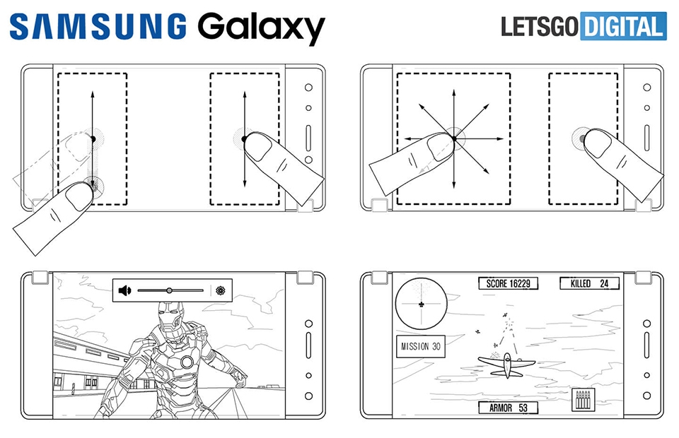 Bằng sáng chế về thiết bị có hai màn hình của Samsung (Ảnh 3)