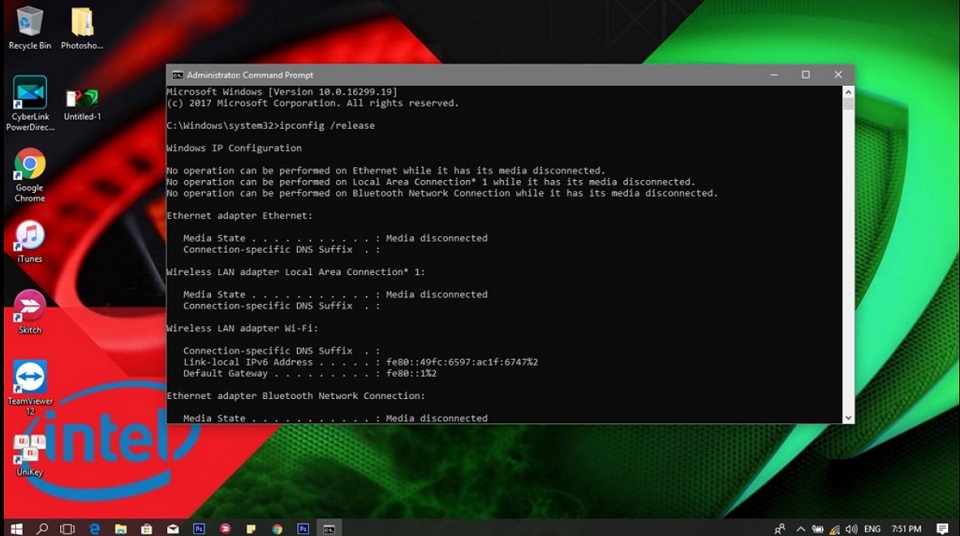 Hướng dẫn tăng tốc độ mạng internet bằng CMD đơn giản (Ảnh 3) Hướng dẫn tăng tốc độ mạng internet bằng CMD đơn giản (Ảnh 3)