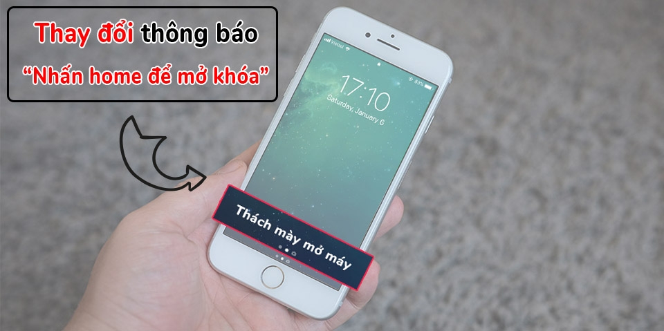 Thay đổi dòng thông báo
