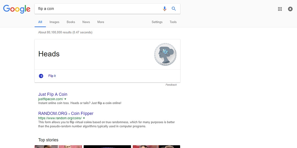Thủ thuật vui trên Google mà có thể bạn chưa biết! (Ảnh 4) Thủ thuật vui trên Google mà có thể bạn chưa biết! (Ảnh 4)