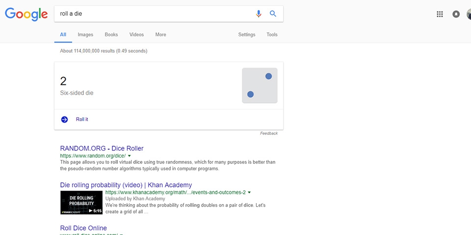 Thủ thuật vui trên Google mà có thể bạn chưa biết! (Ảnh 5) Thủ thuật vui trên Google mà có thể bạn chưa biết! (Ảnh 5)