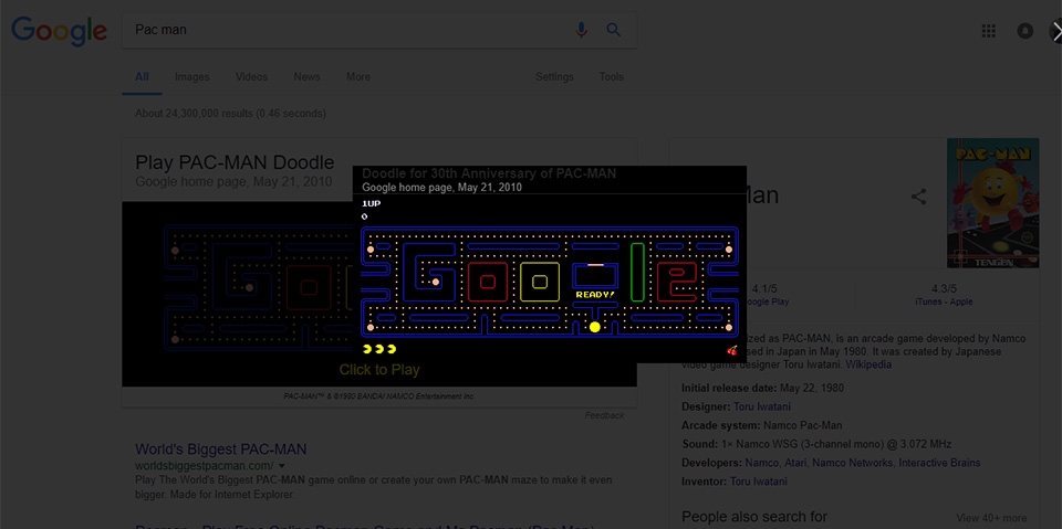 Thủ thuật vui trên Google mà có thể bạn chưa biết! (Ảnh 9) Thủ thuật vui trên Google mà có thể bạn chưa biết! (Ảnh 9)