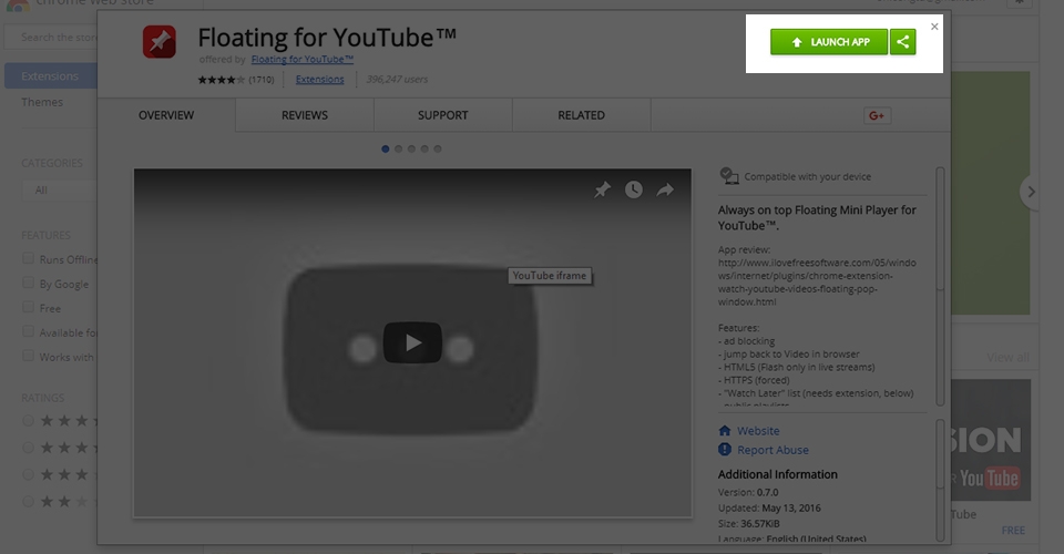 Hướng dẫn xem YouTube ở cửa số nhỏ trên màn hình! (Ảnh 2) Hướng dẫn xem YouTube ở cửa số nhỏ trên màn hình! (Ảnh 2)