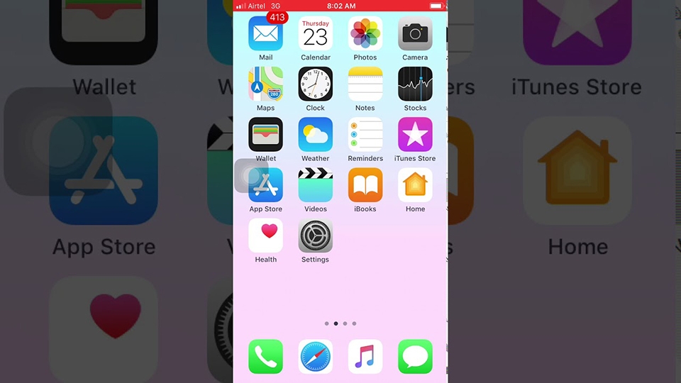 Ẩn thanh Dock trên iPhone không cần jailbreak (Ảnh 1)