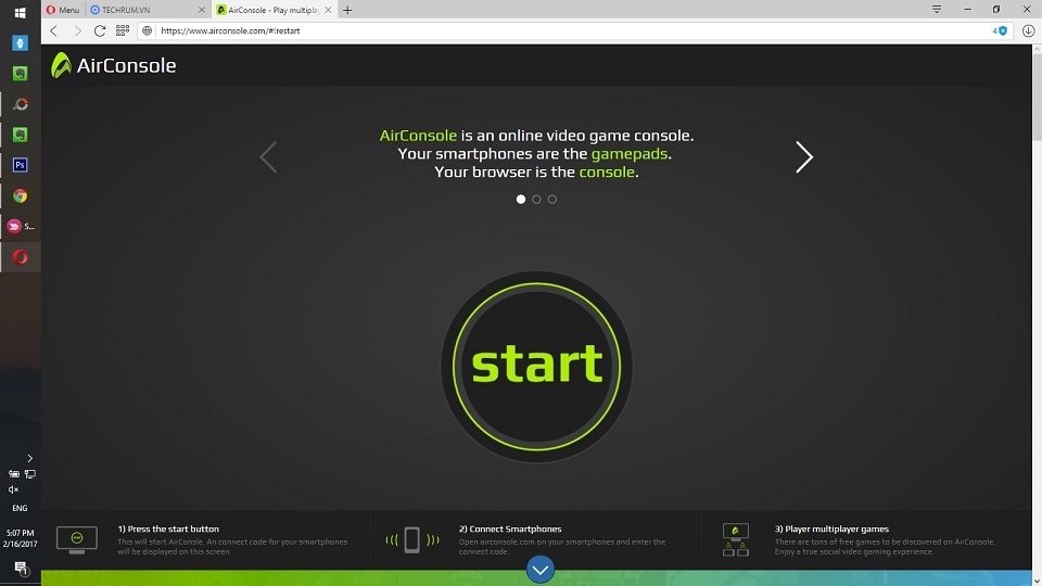 Biến Smartphone thành Gamepad với AirConsole (Ảnh 3)