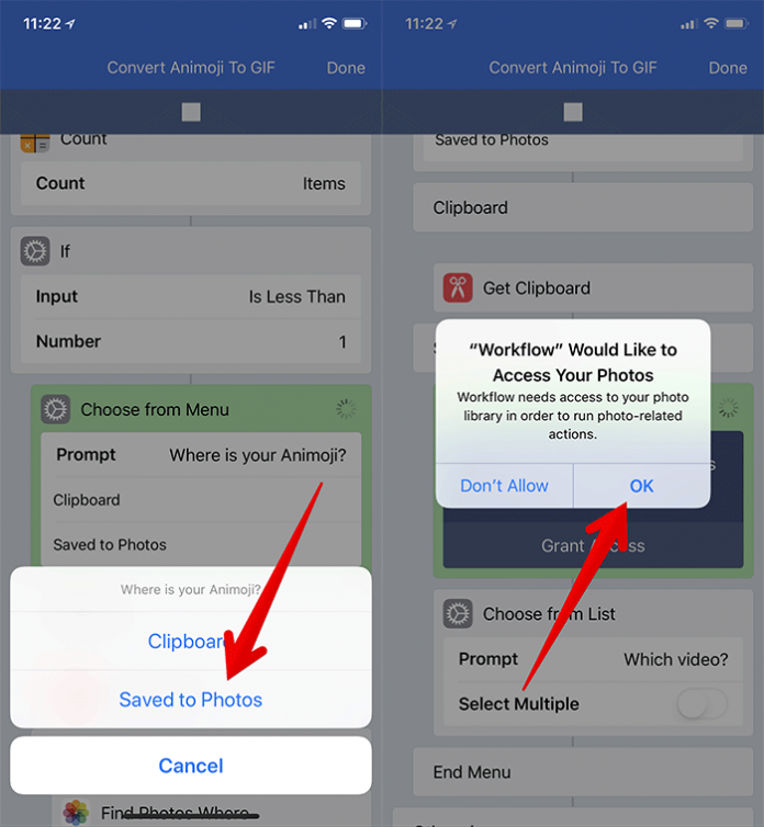 Chuyển đổi Animoji sang GIF trên iPhone/iPad (Ảnh 8) Chuyển đổi Animoji sang GIF trên iPhone/iPad (Ảnh 8)