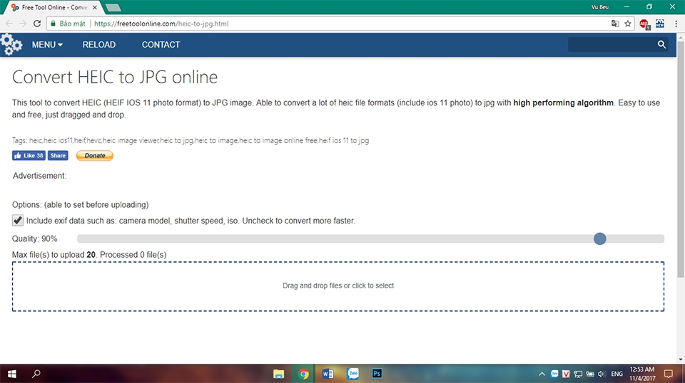 Chuyển ảnh HEIC trên iOS 11 sang định dạng JPEG (Ảnh 4)