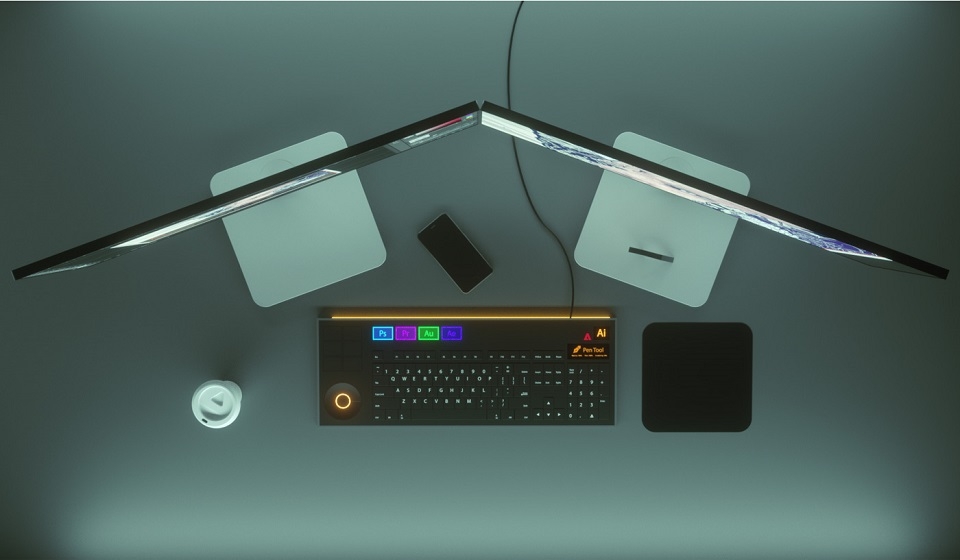 Concept bàn phím Adobe Keyboard cực đẹp cho designer! (Ảnh 10)