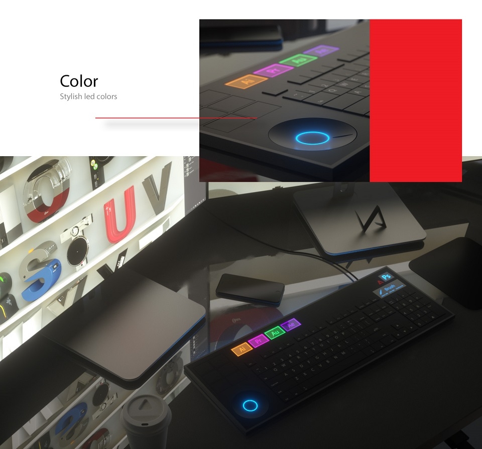 Concept bàn phím Adobe Keyboard cực đẹp cho designer! (Ảnh 11)